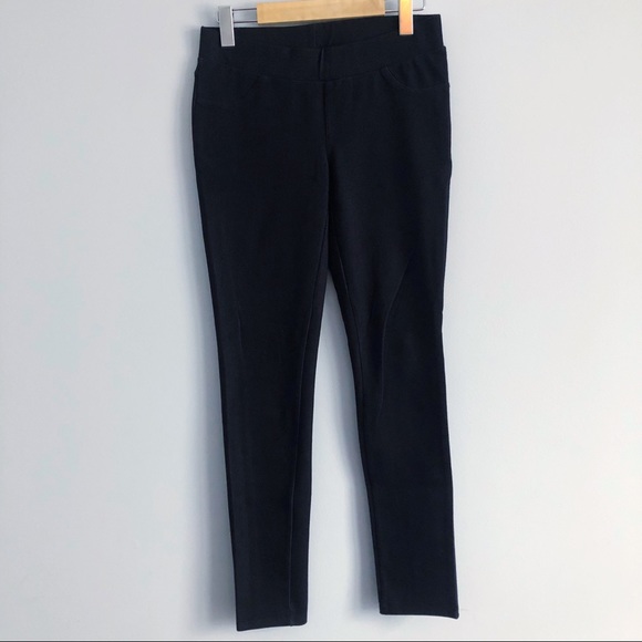 GUESS Charcoal Low-Rise Skinny Leggings - Picture 1 of 8